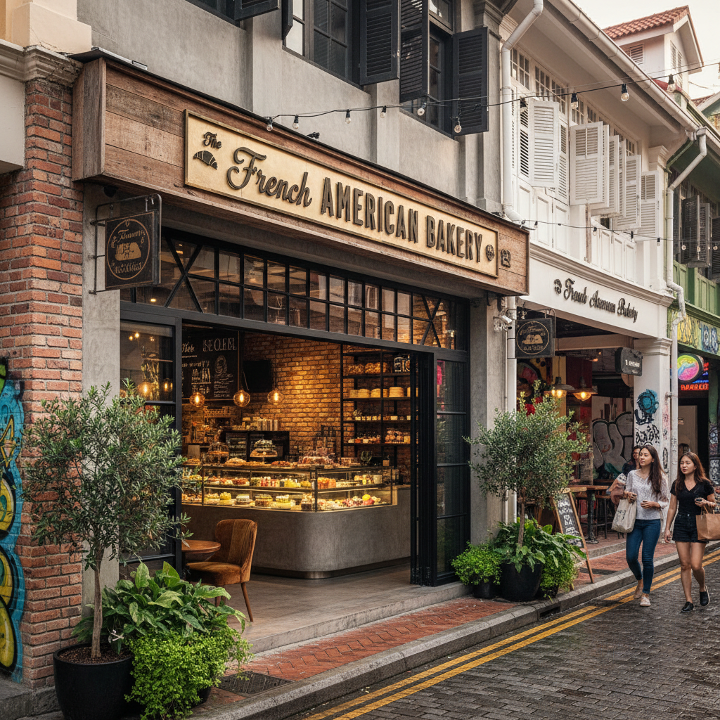 The French American Bakery (Haji Lane)